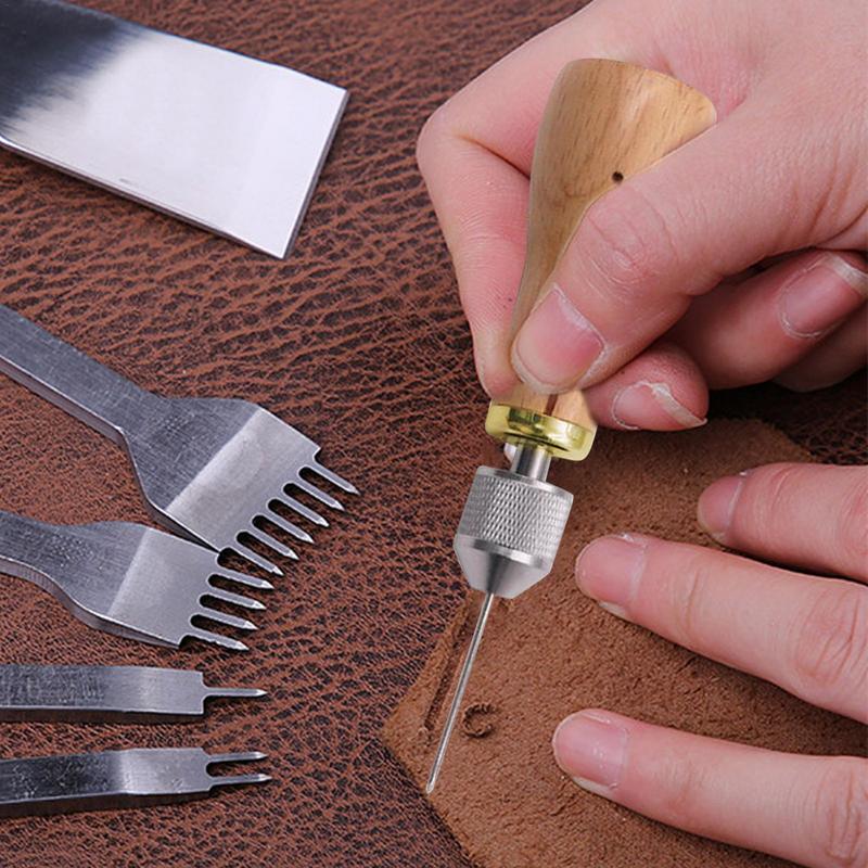 Leatherwork Repairs - Leder-Arbeitswerkzeug-Set, Polster-Reparaturnadeln, Zubehör, Nähen, Bastelnadeln für