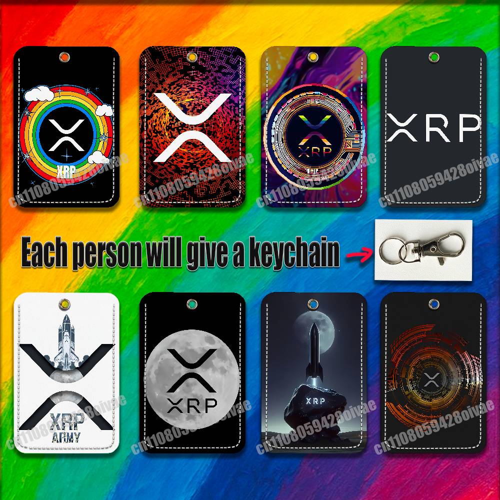 Leather Working - Xrp Ripple Krypto-Digitale Währung für Ausweishüllen,