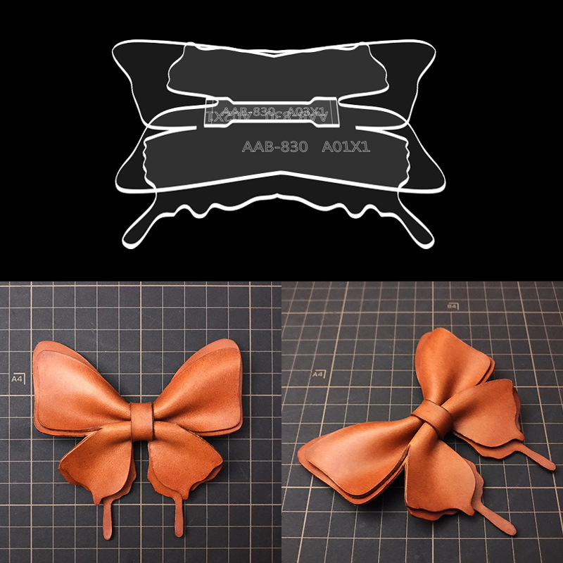 Leatherwork Patterns - YOMDID DIY Schmetterling Leder Vorlage Acryl