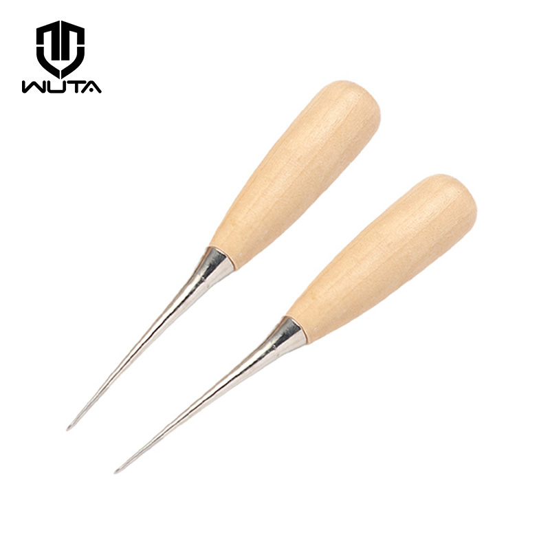 Leatherwork Hole Punch - WUTA 2 Stück Leder Handnähen Ahle