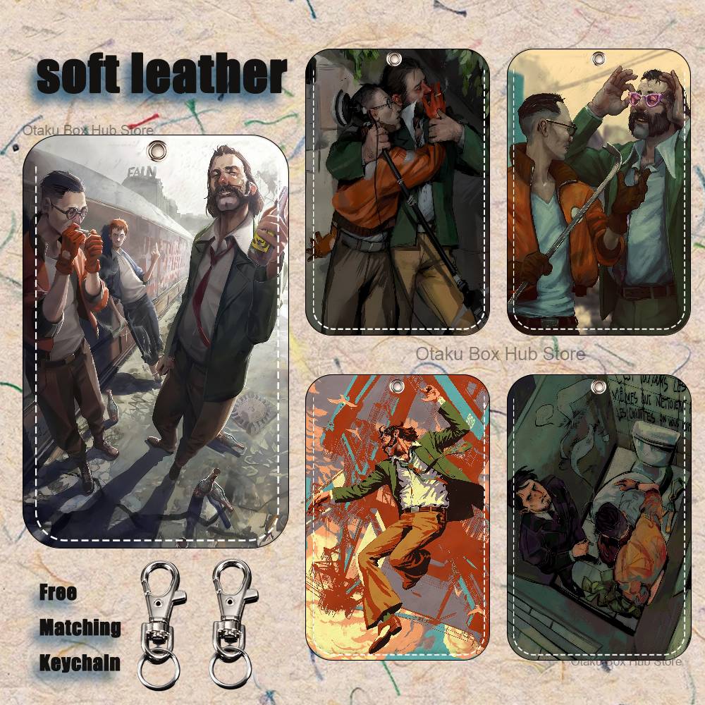Leather Working - Spiel D-Disco E-Elysiums Halter Schlüsselanhänger für