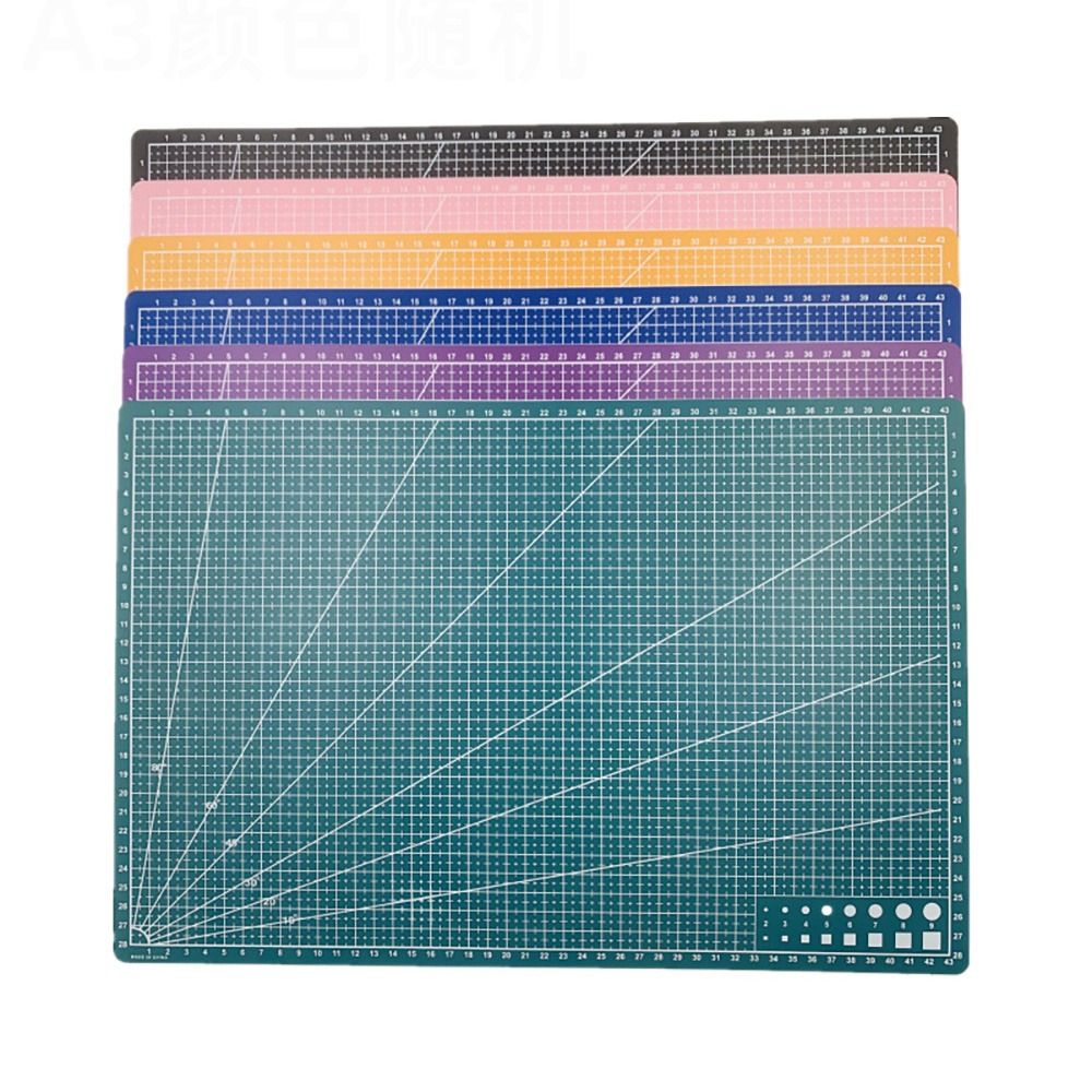 Leather Workbench - Doppelseitige Leder-Bastelwerkzeug-Schneidematte Gravur Patchwork Näh-Schneidebrett PVC