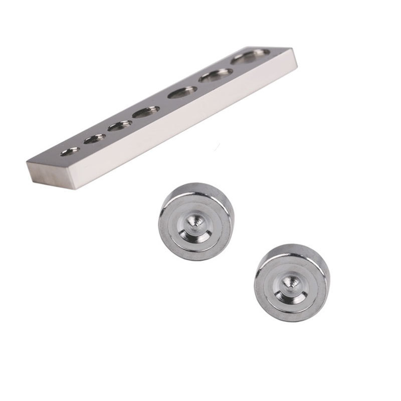 Leatherwork Rivet Setter - 7-in-1-Lochstanzer für die Bodenplatte, Druckknopf, Lederhandwerkswerkzeuge,