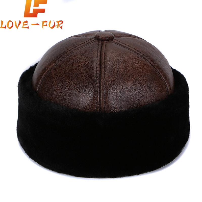 Leather Work Hat - Brandneuer Stil 2026 Retro Rindsleder-Bombermütze Winter