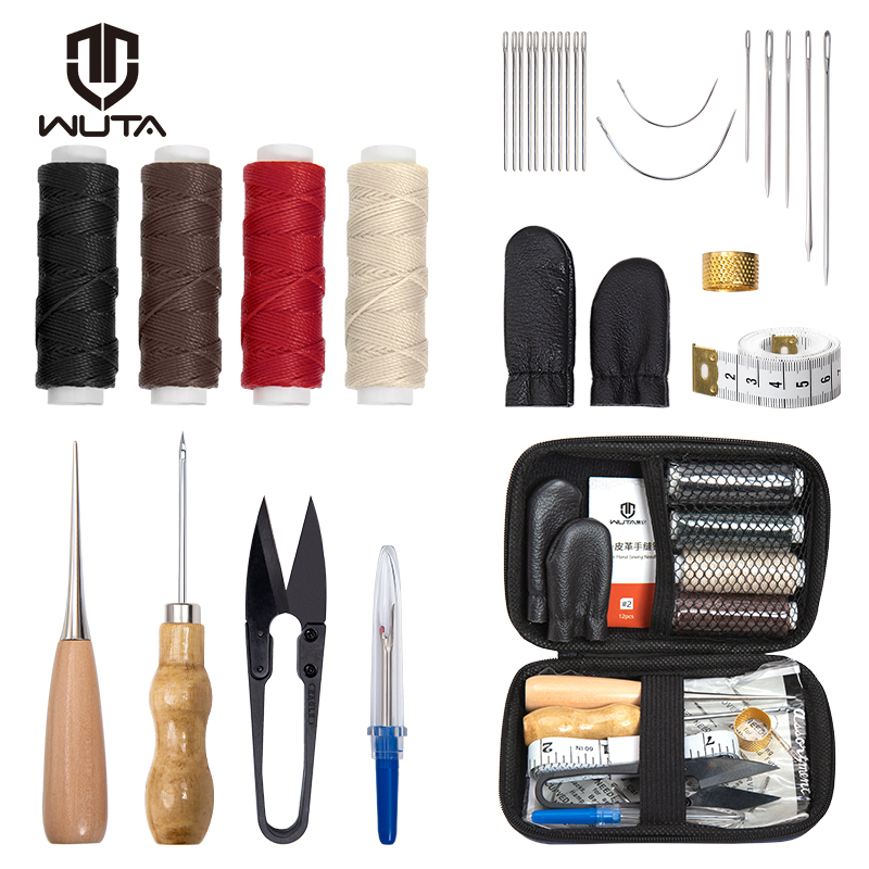 Leatherwork Repairs - WUTA Leder-Reparatur-Set, Schuhnähen, Möbel, Sofa, Reparatur,
