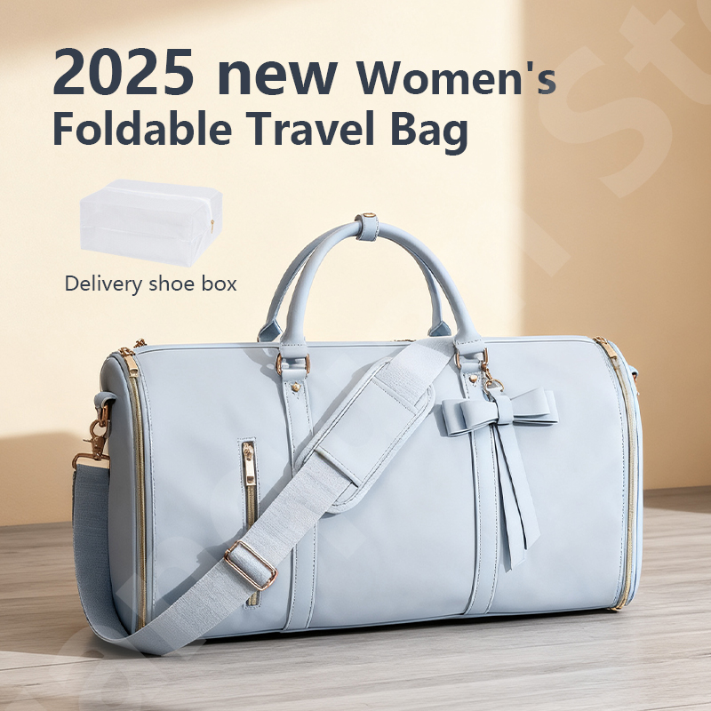 Leather Work Duffle - 2025 Neue wasserdichte Damen-Wochenendreisearbeitstasche mit großer