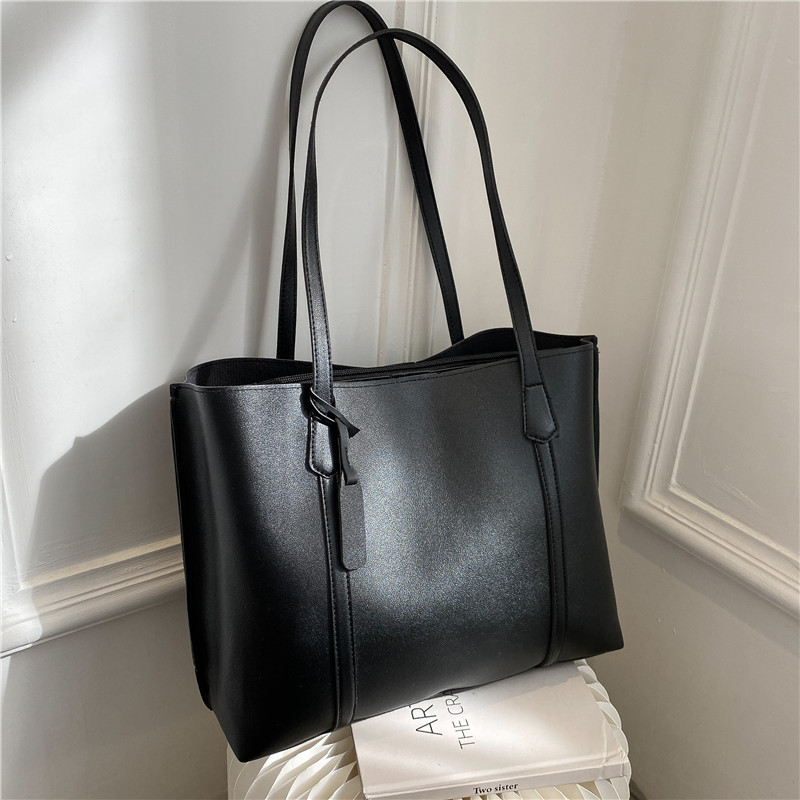 Klassische schwarze Kunstleder – Leather Work Handbags Bewertung und Preis