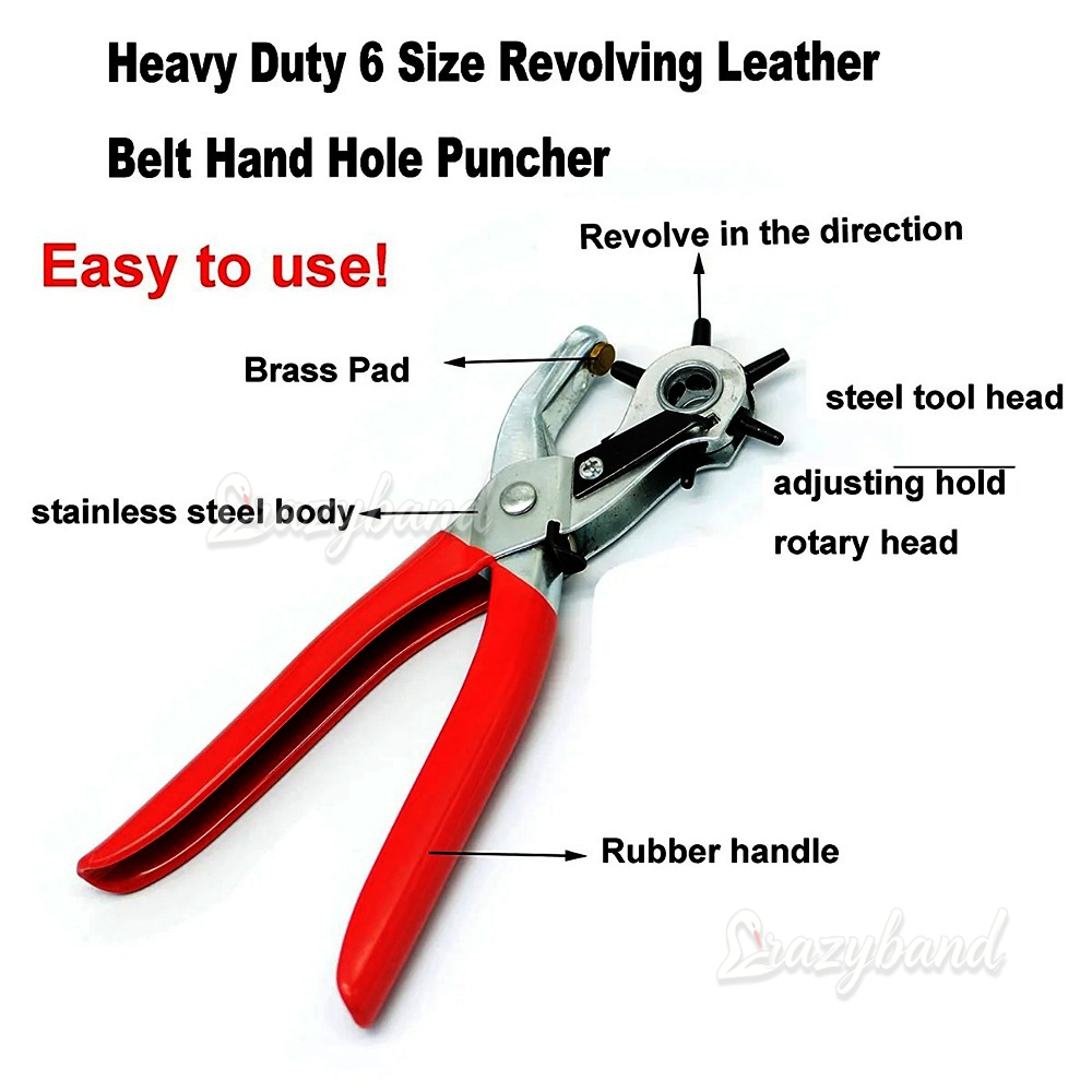 Multifunktionaler Lederlocher, – Leatherwork Hole Punch Bewertung und Preis