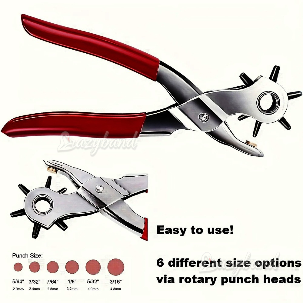 Multifunktionaler Lederlocher, – Leatherwork Hole Punch Bewertung und Preis