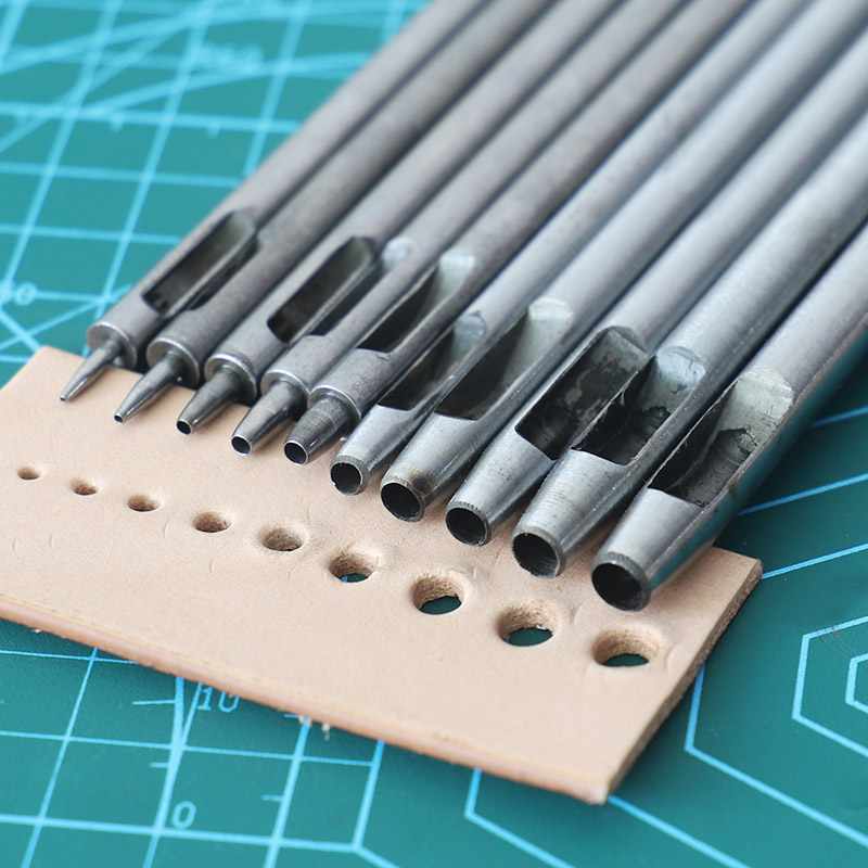 10-teiliges Rotierendes Lederl – Leatherwork Hole Punch Bewertung und Preis