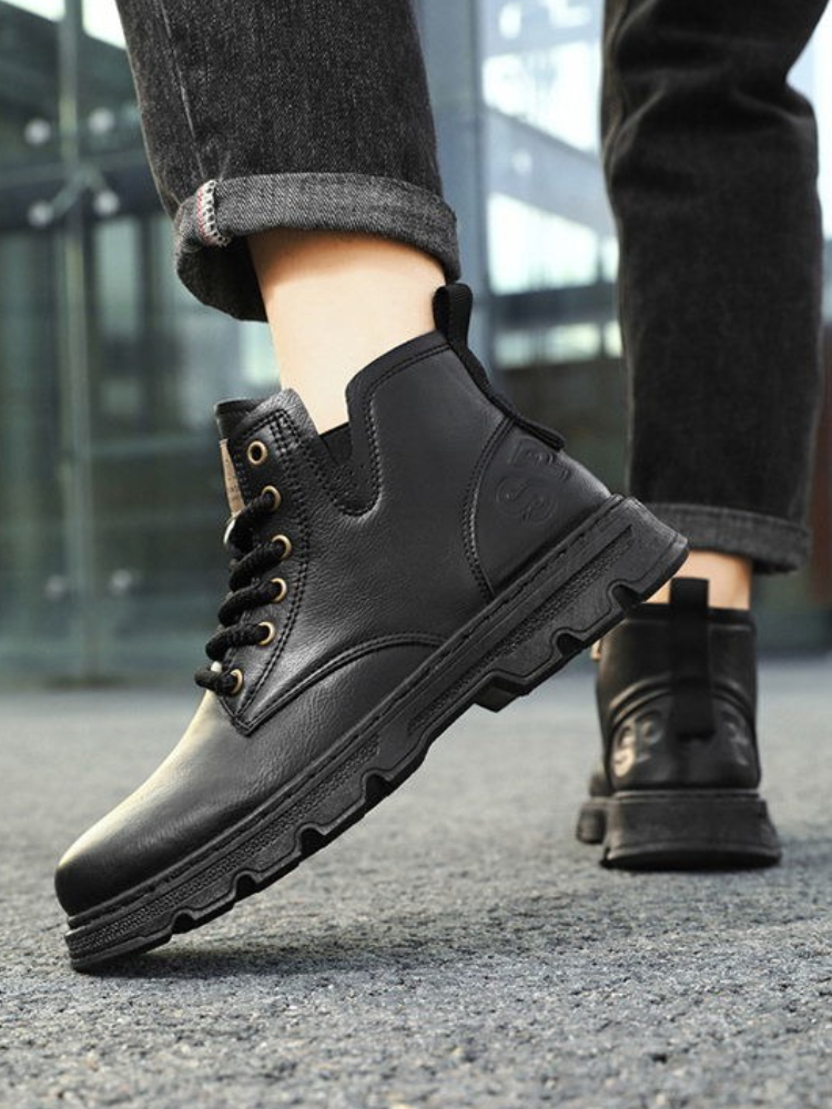 ​ Herren 2022 Winter Neuankömm – Leatherwork Boots Bewertung und Preis
