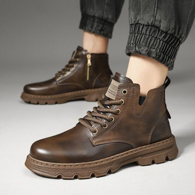 ​ Herren 2022 Winter Neuankömm – Leatherwork Boots Bewertung und Preis