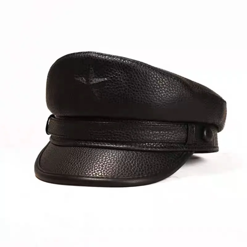 Neuartige Armee Kappe Für Männ – Leather Work Hat Bewertung und Preis