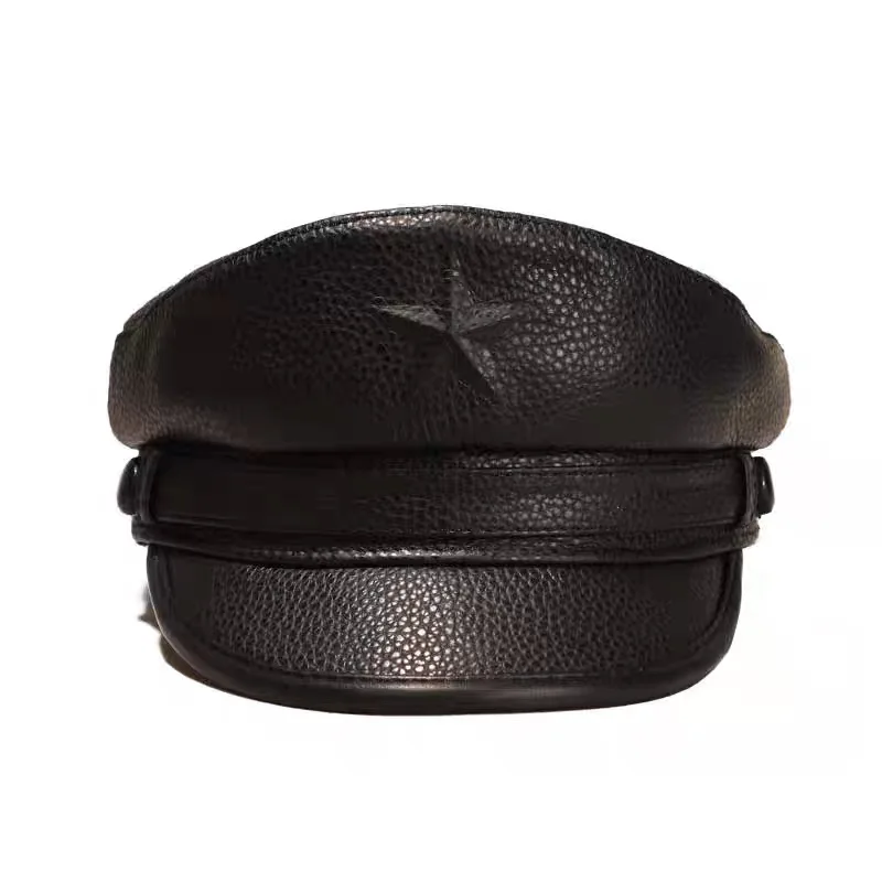 Neuartige Armee Kappe Für Männ – Leather Work Hat Bewertung und Preis