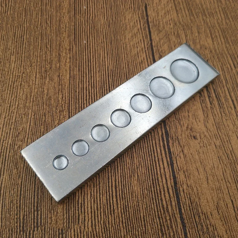 7 in 1 Bodenplatte Niet knopfs – Leatherwork Rivet Setter Bewertung und Preis