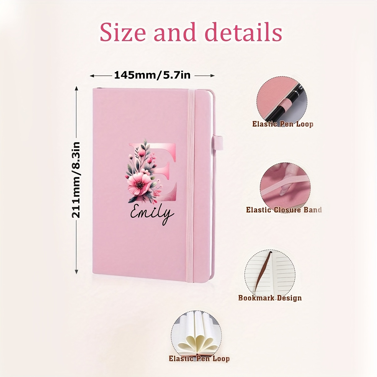 Personalisiertes Leder-Notizbu – Leather Work Notebook Bewertung und Preis