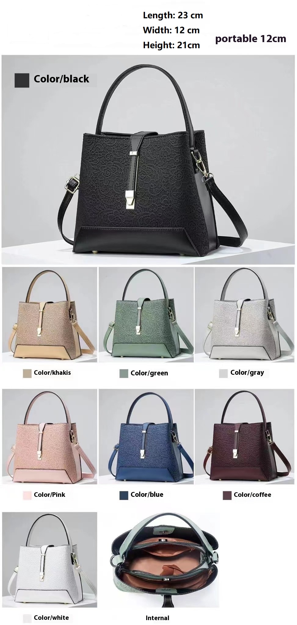 Neue Luxus-Einkaufstasche aus  – Leather Work Handbags Bewertung und Preis