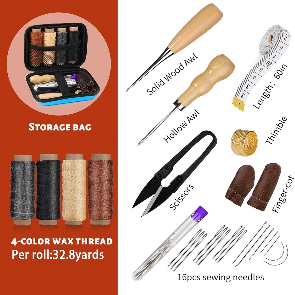 BUDDUR Leder-Nähwerkzeug-Set m – Leatherwork Kit Bewertung und Preis