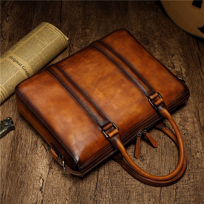 YETTIES Business-Aktentasche a – Leather Work Handbags Bewertung und Preis
