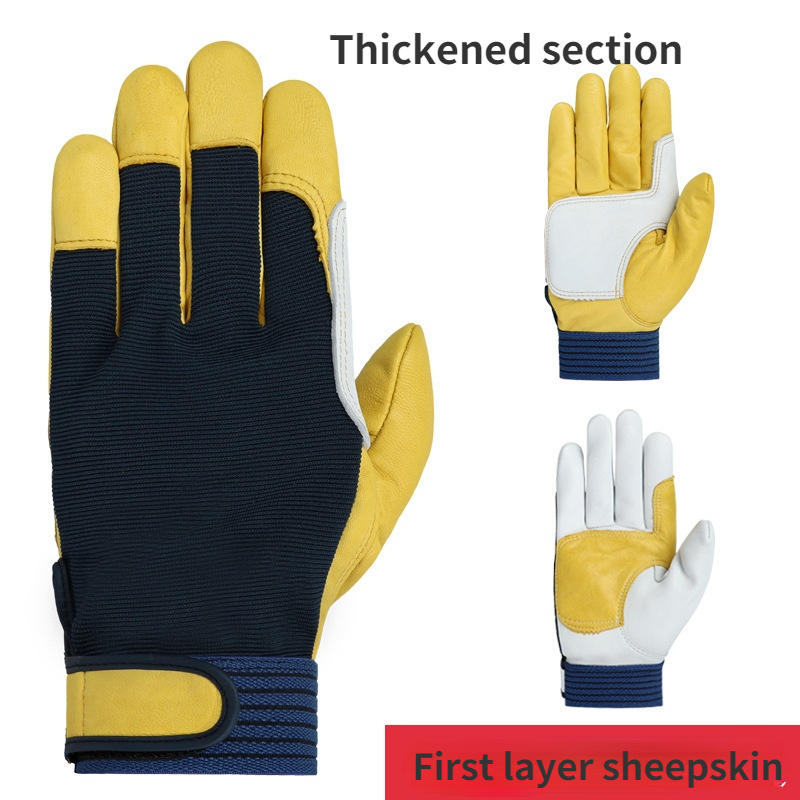Arbeits handschuhe Schaffell F – Leatherwork Repairs Bewertung und Preis