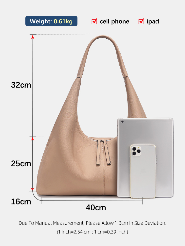 Zency Große Kapazität Einkaufs – Leather Work Handbags Bewertung und Preis