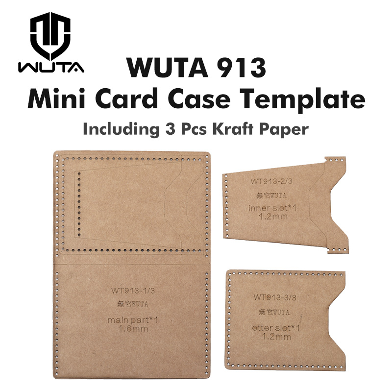 WUTA 913 Mini Karte Fall Kraft – Leatherwork Patterns Bewertung und Preis