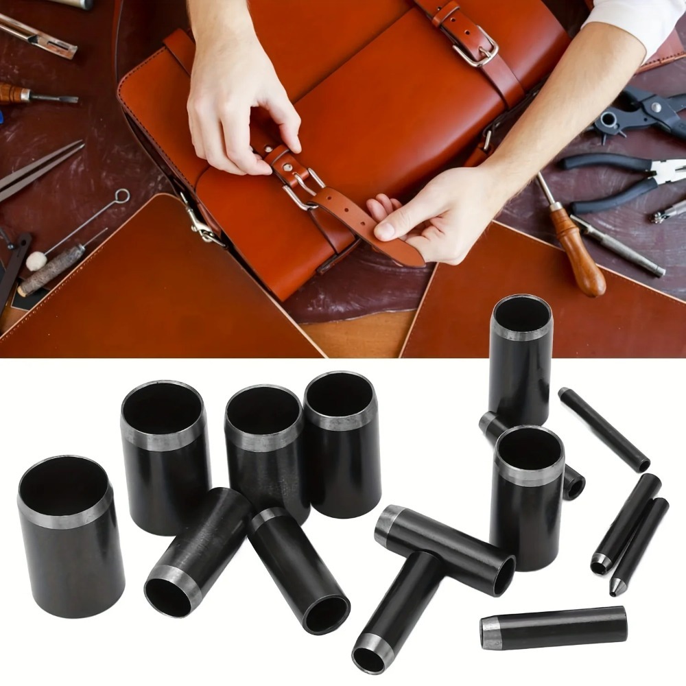 15-teiliges Rundlochstanzer-Se – Leatherwork Hole Punch Bewertung und Preis