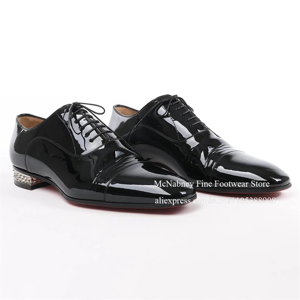 Lackleder Oxford-Schuhe Schwar – Leather Work Hat Bewertung und Preis