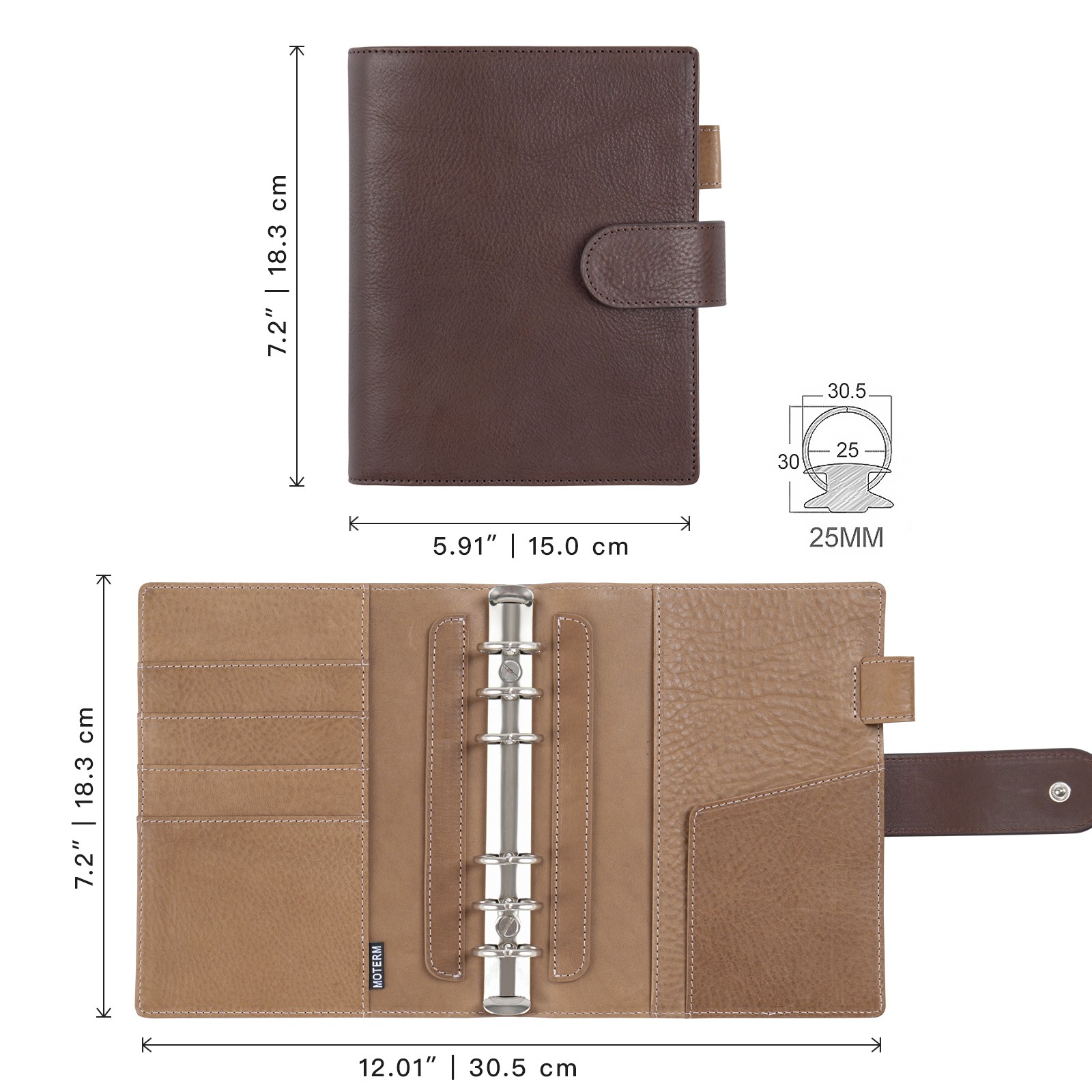 Moterm Franklin Covey Compact  – Leather Work Notebook Bewertung und Preis
