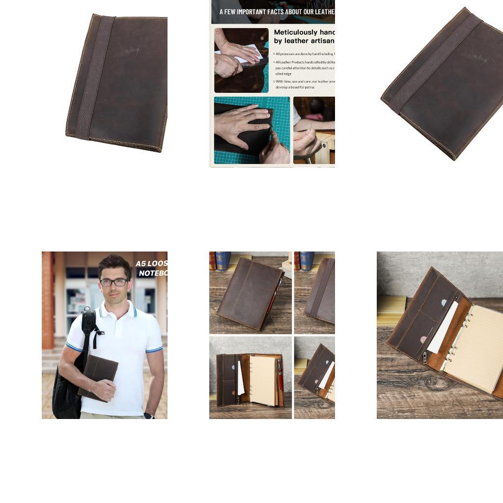 Ledertagebuch für Schule, Arbe – Leatherwork Journal Bewertung und Preis