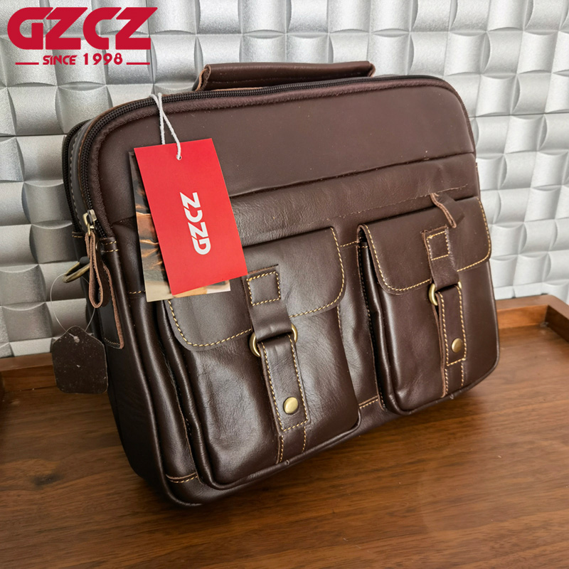 GZCZ Herren-Handtasche Freizei – Leather Work Handbags Bewertung und Preis
