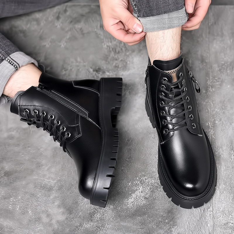 Männer Klassische Echtes Leder – Leatherwork Boots Bewertung und Preis
