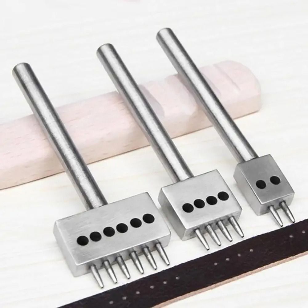 1 Stück 2/4/6-Zahn Leder-Stanz – Leatherwork Hole Punch Bewertung und Preis