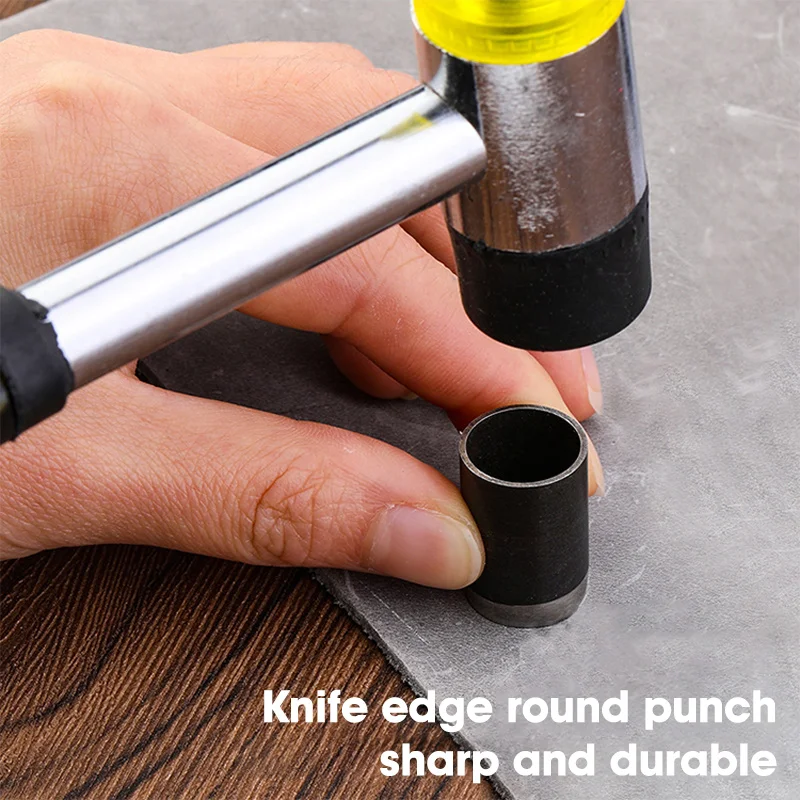 Runder Lederlocher in 15 Größe – Leatherwork Hole Punch Bewertung und Preis