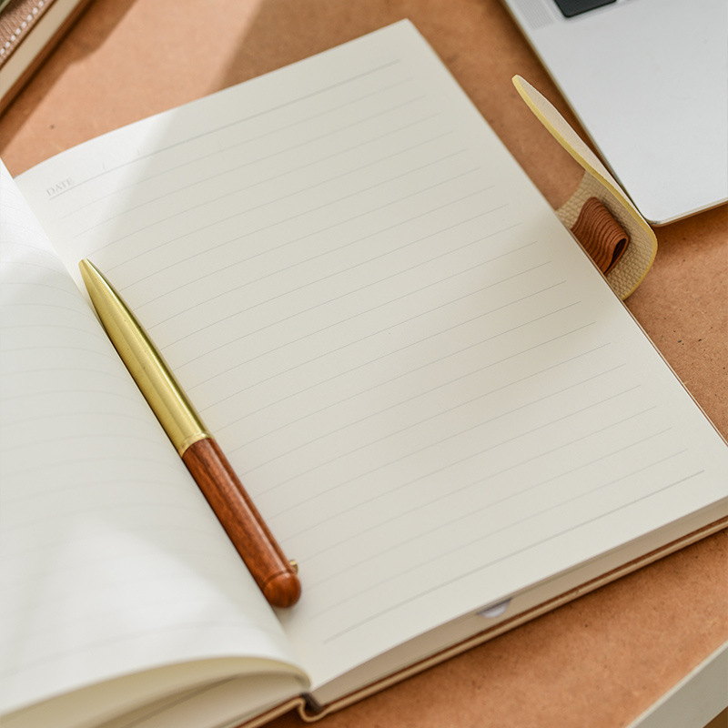 Graviertes PU-Cover A5 Notizbu – Leather Work Notebook Bewertung und Preis