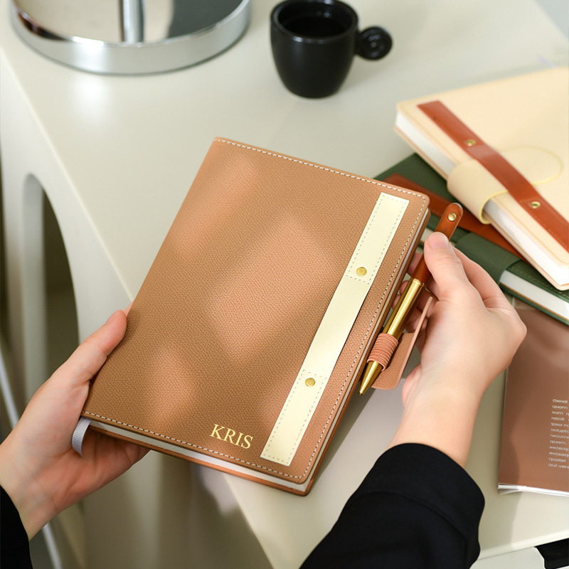 Graviertes PU-Cover A5 Notizbu – Leather Work Notebook Bewertung und Preis