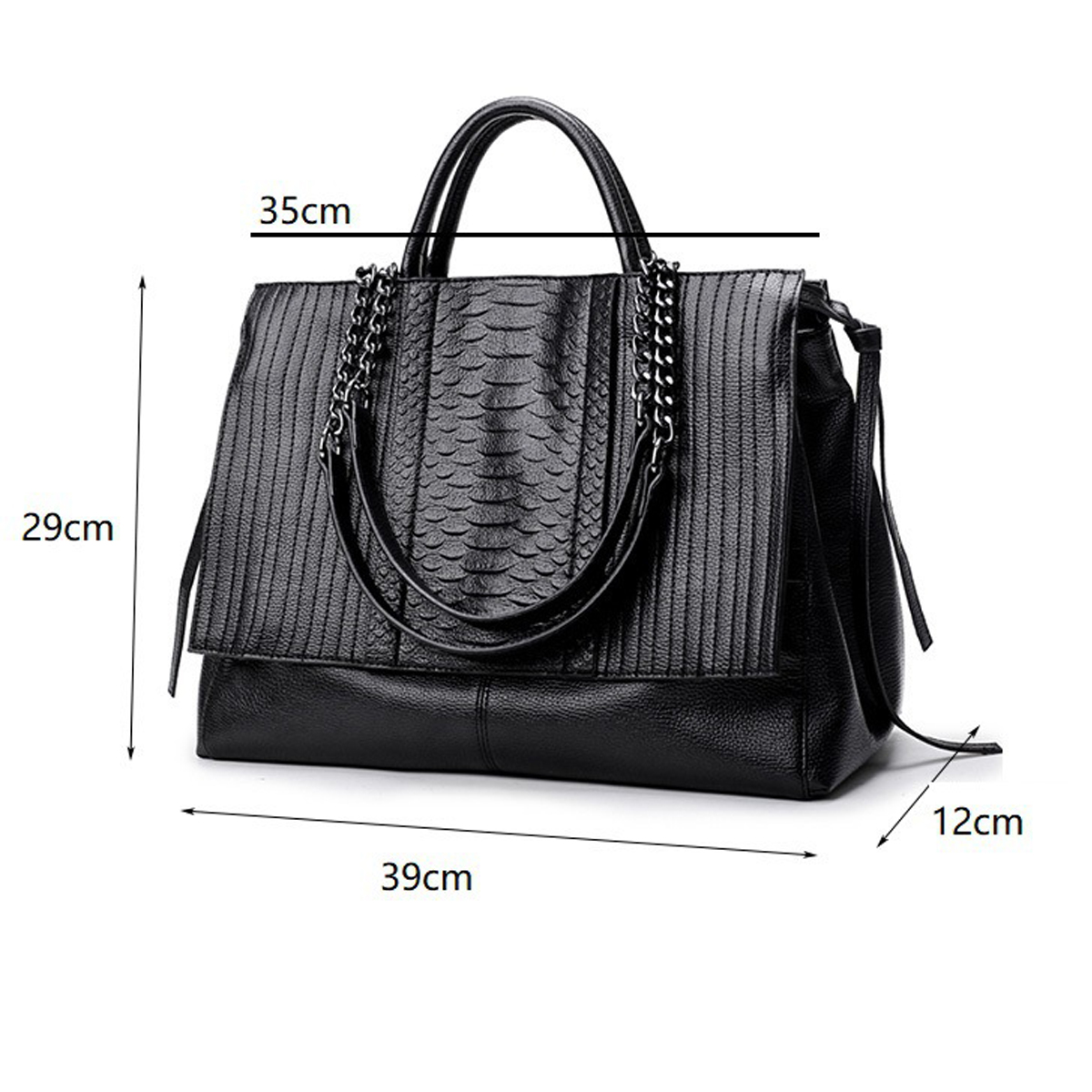 Elegante Tragetasche mit Reißv – Leather Work Handbags Bewertung und Preis