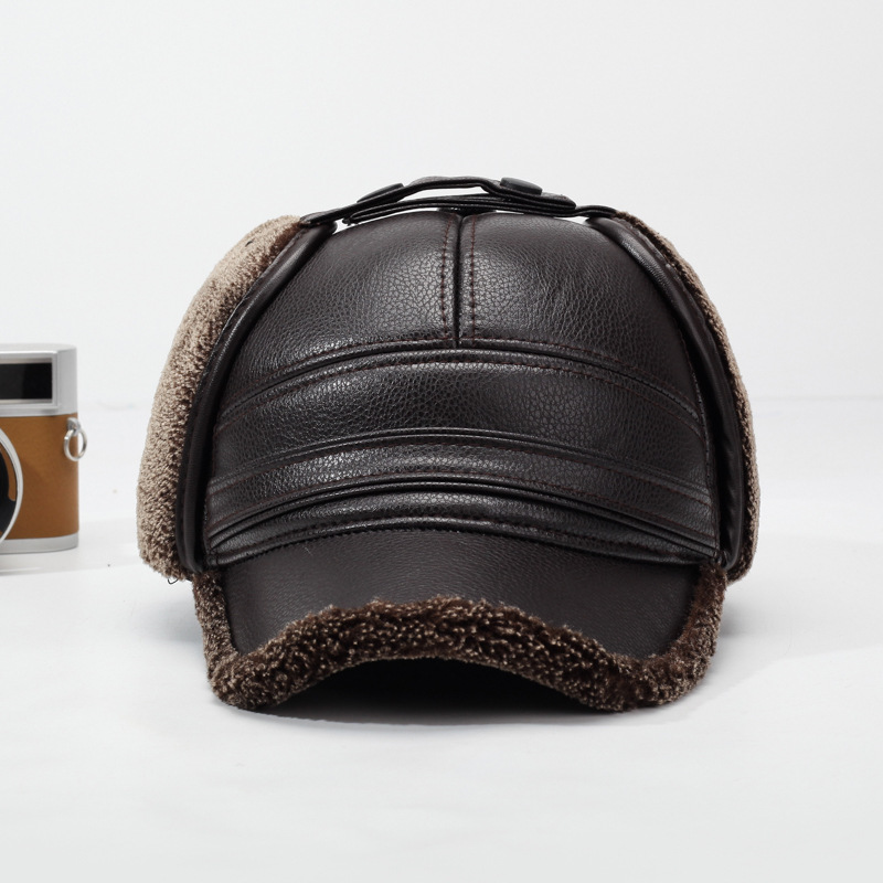 2026New PU Leder Winter männer – Leather Work Hat Bewertung und Preis