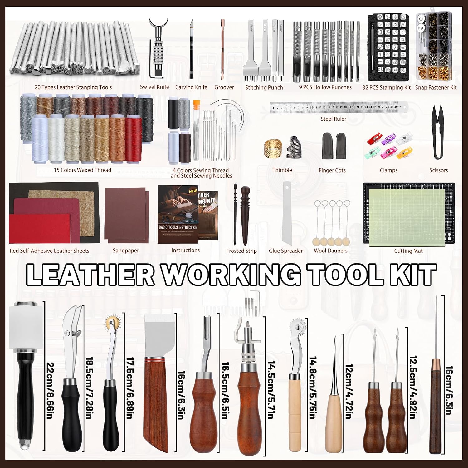 Lederbearbeitungs-Set, Lederwe – Leather Working Bewertung und Preis