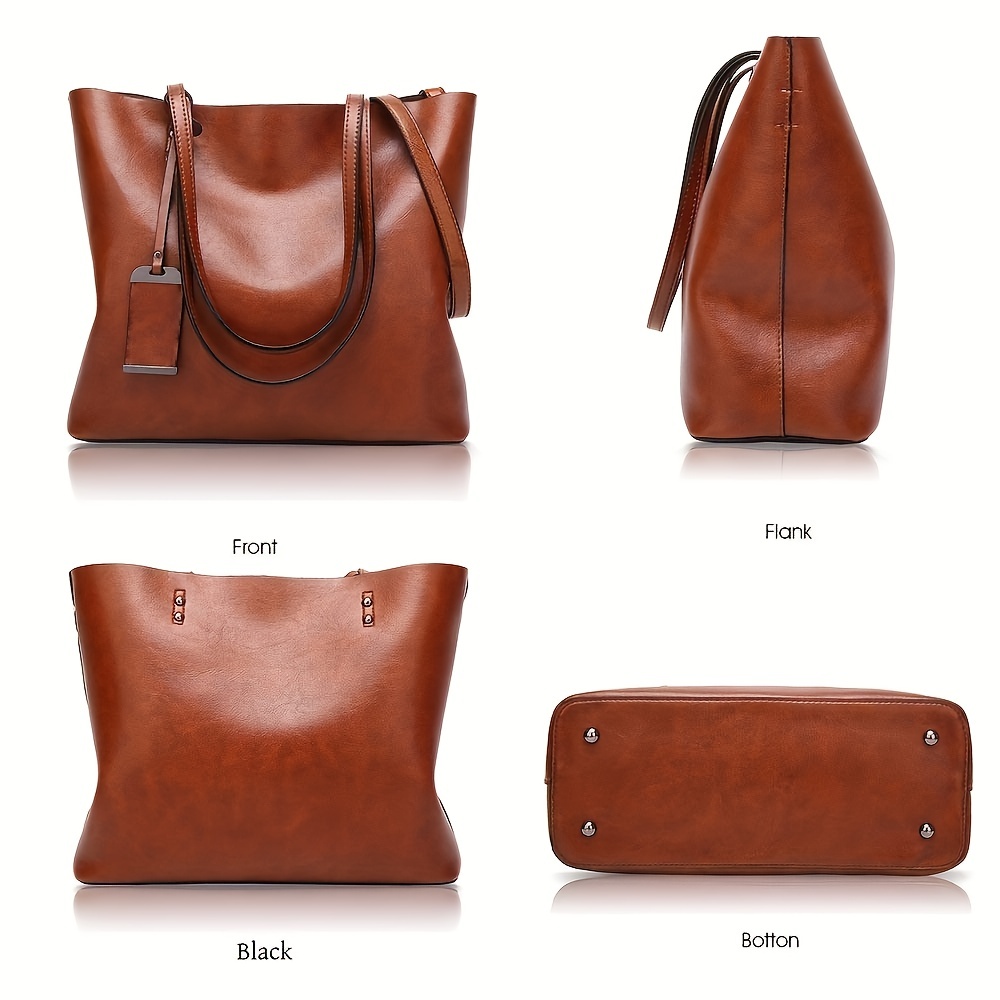 Modische klassische Retro Lede – Leather Work Handbags Bewertung und Preis