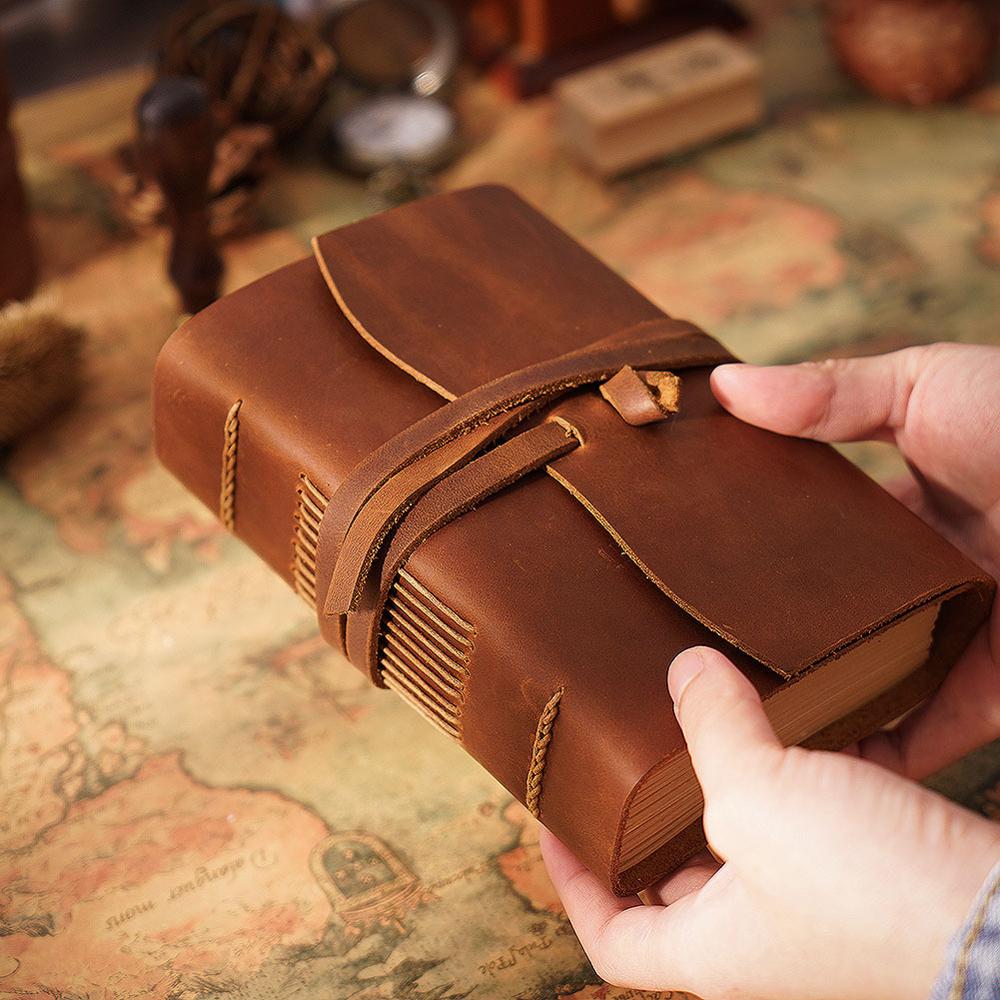 Handgefertigtes Leder-Notizbuc – Leather Work Notebook Bewertung und Preis