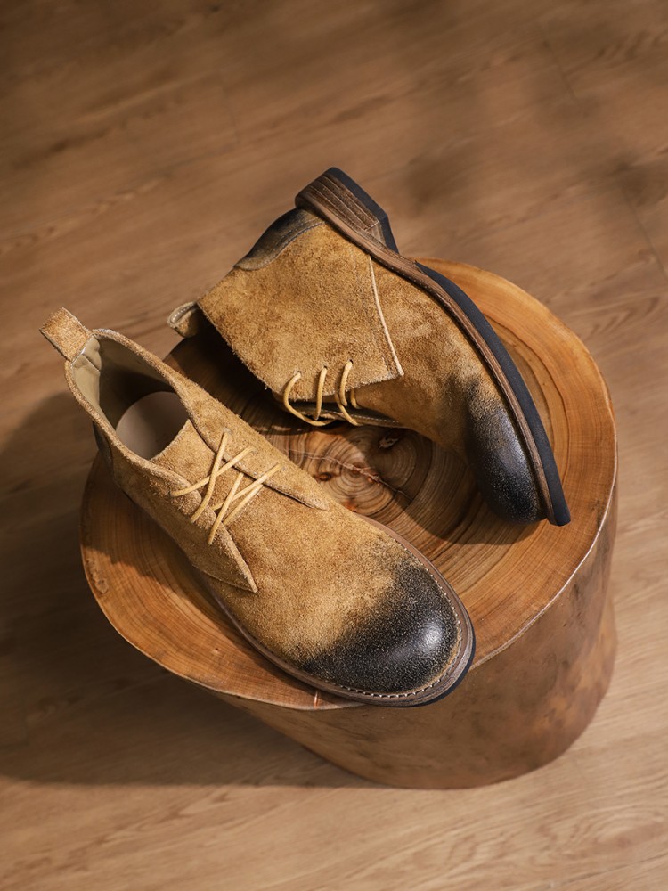 Mode Vielseitige Männliche Sch – Leatherwork Boots Bewertung und Preis
